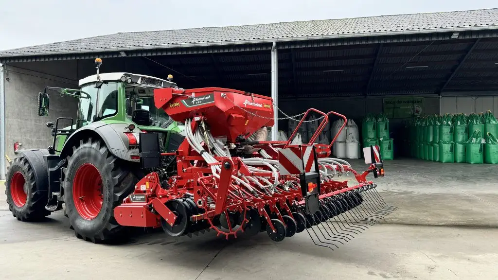 Kverneland zaaimachine zorgt voor gelijkmatige opkomst